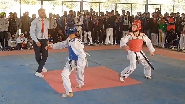 IRAQ Vs INDIA Junior -45kg Fight ||  #viral #taekwondo #public #tkd #youtubeshorts #highlights