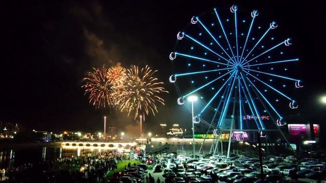Челябинск Салют в честь дня великой победы.  09 05 2022г.