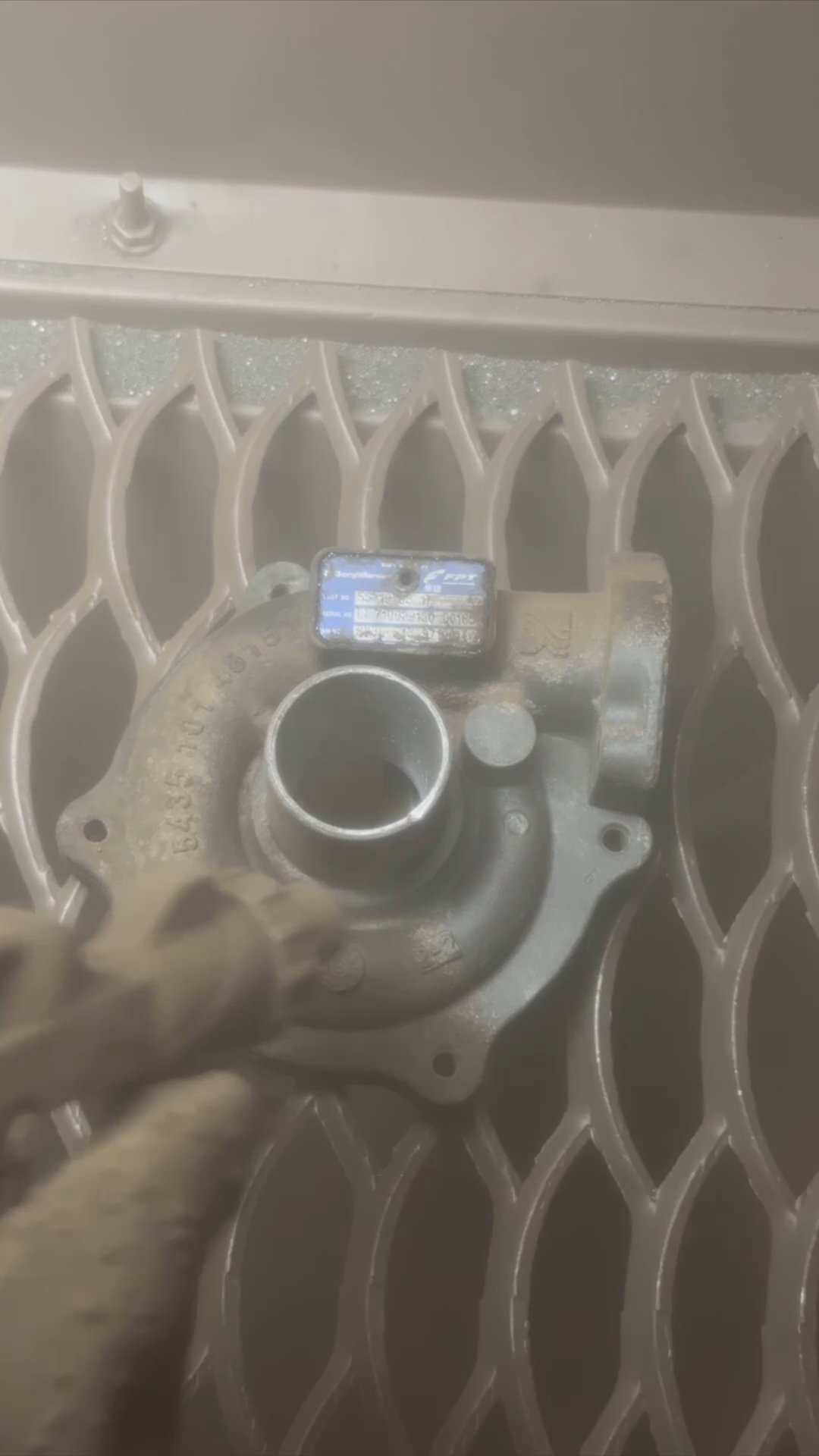 Чистка турбины дробью смотреть онлайн