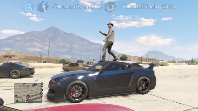 Grand Theft Auto V Online (PS3) | Street Car Meet Pt.13 | Cruise, Drag Racing, Passing Out & More смотреть онлайн
