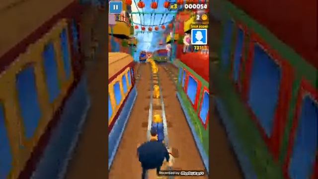 Игра Subway Surfers. Последняя серия по этой игре. смотреть онлайн