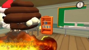 ТИПИЧНАЯ ШКОЛА В ЧИКЕН ГАН! / ПЬЯНЫЙ ДЕД МОРОЗ ВОРВАЛСЯ В ШКОЛУ! / скетч в чикен ган