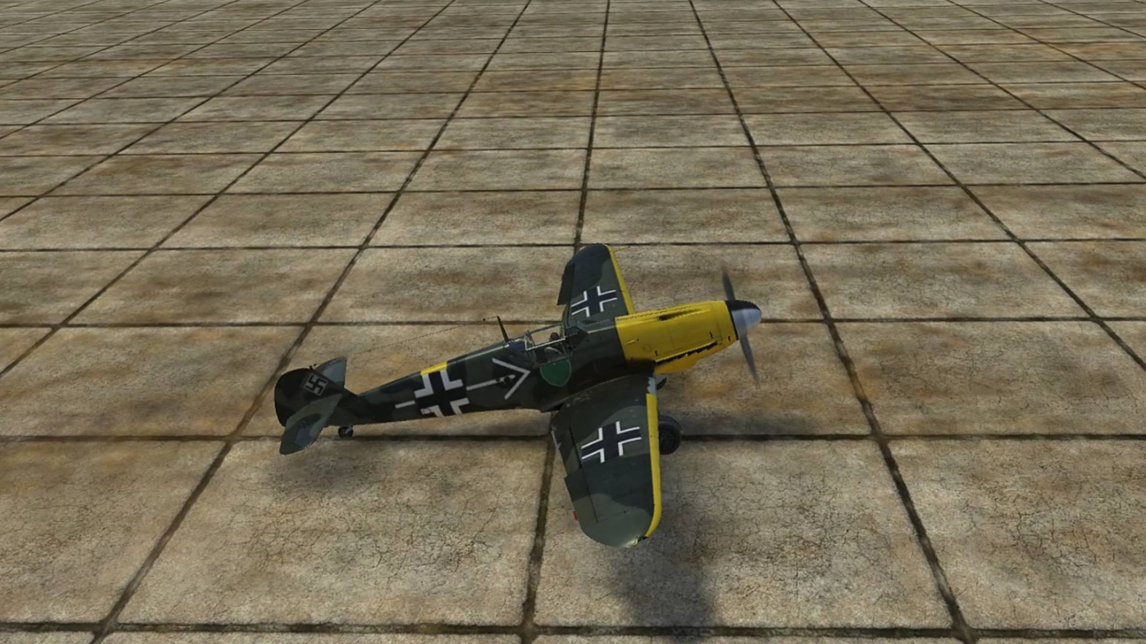 Bf109F2 против И-16 . Подмосковье. VR смотреть онлайн