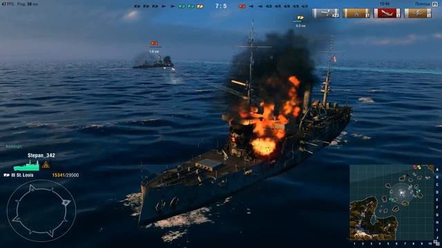 World of Warships № 1 самое прикольное смотреть онлайн