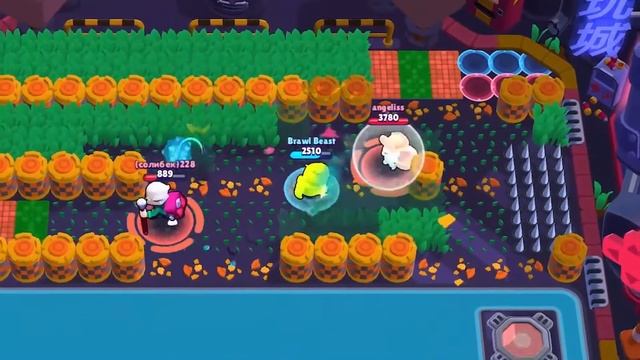 Супер ТРОЛЛЬ vs Нубы!! Смешные моменты в Бравл Старс! Brawl Stars #2 смотреть онлайн