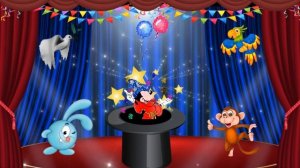 🎪☀ ДЕНЬ СМЕХА. 1 АПРЕЛЯ. ЦИРК. Прикольное поздравление. Мультик для детей ☀🎪