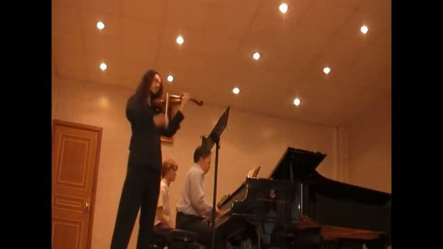 Franck sonata 2nd movement Pudalov-Ganiev смотреть онлайн
