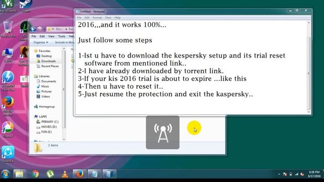 Kaspersky Internet security trial reset 100% working смотреть онлайн