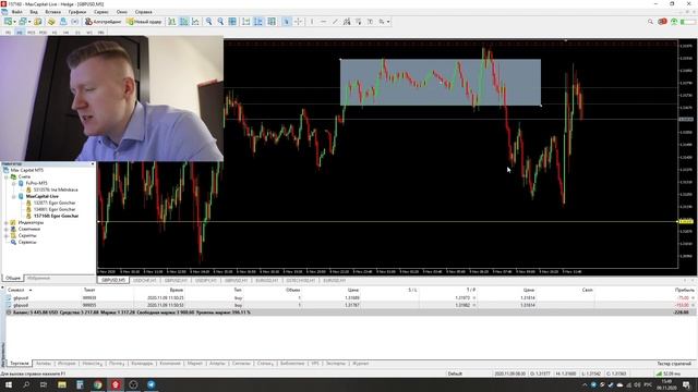 +564$ за день. LIVE трейдинг. Pfizer выпустила вакцину. смотреть онлайн
