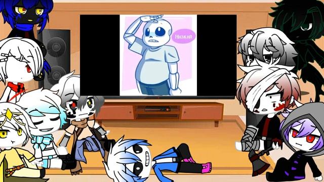 💙Реакция сансов на приколы // гача клуб // AU// 💙 смотреть онлайн