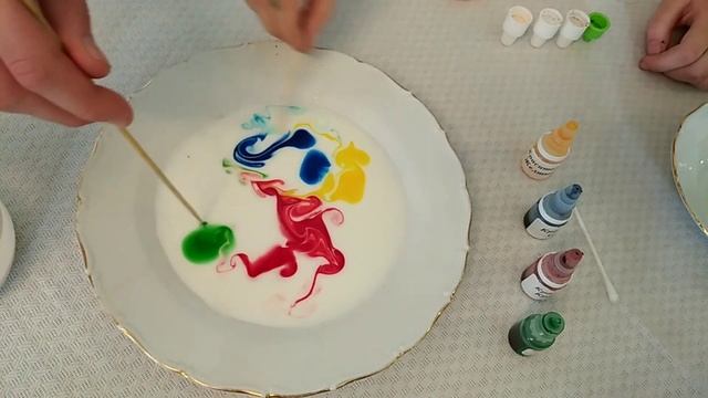 рисунки на молоке смотреть онлайн