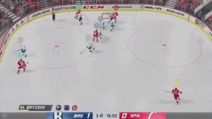 Киберхоккей «Спартак» - «Барыс» 2:3(ОТ2)