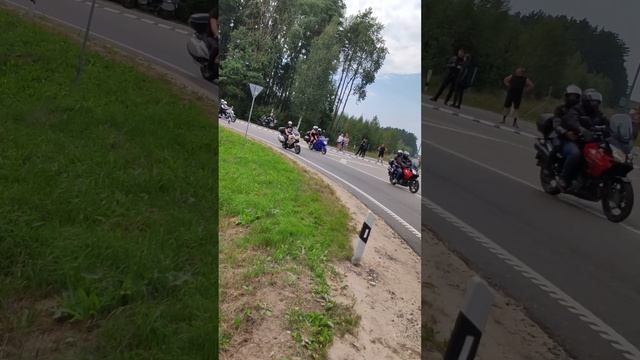 мото колонна, байк фестиваль, Лида 2023, ищите себя друзья(участники колонны) смотреть онлайн