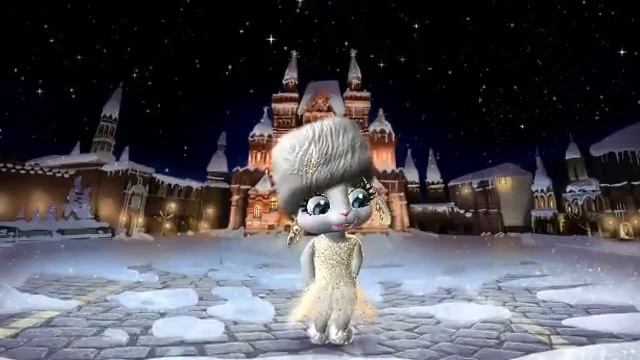 А я котика люблю. Даше 2 года. Видео открытка. смотреть онлайн