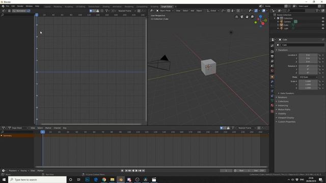 Blender 2.8 Tutorial: Graph Editor Setup - Part 1 смотреть онлайн
