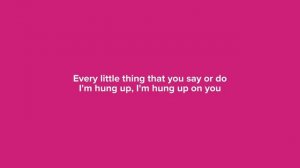 Madonna - Hung Up (Radio Version) (With Lyrics)