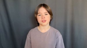 ВидеоВизитка актёра . Шмелёв Егор, 8 лет.