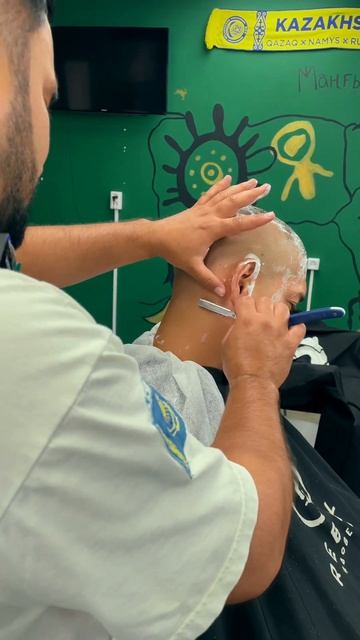 Техника бритья! #zemabarber #стрижка #hairstyles #барбер #barber #бритье #hairstyle #haircutting