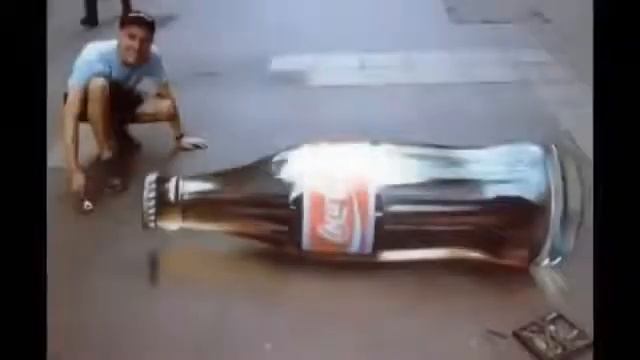 Обман зрения! Очень талантливые работы! смотреть онлайн