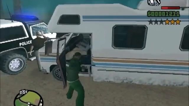 Grand Theft Auto San Andreas Lets Play 2: Crazy Drivers and Cop Rampage смотреть онлайн
