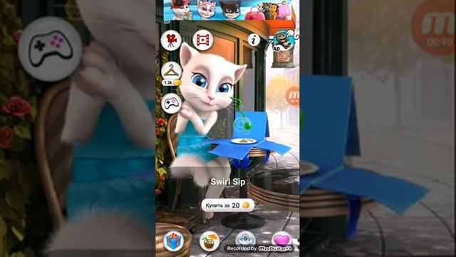 Смешные приколы с "talking Angela" смотреть онлайн
