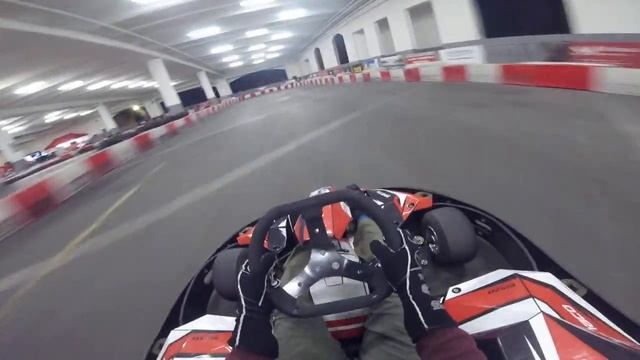 Onboard karting indoor monaco - Session 1