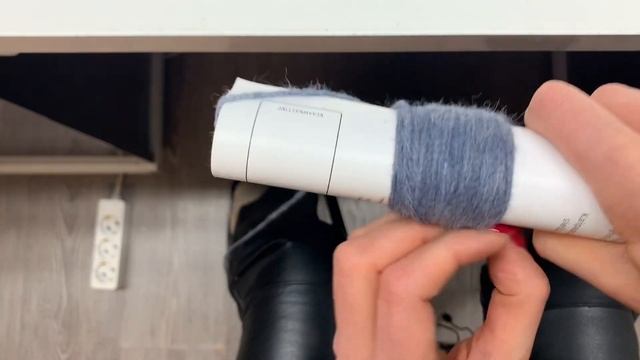 По вашим просьбам, перемотка пряжи без моталки🧶