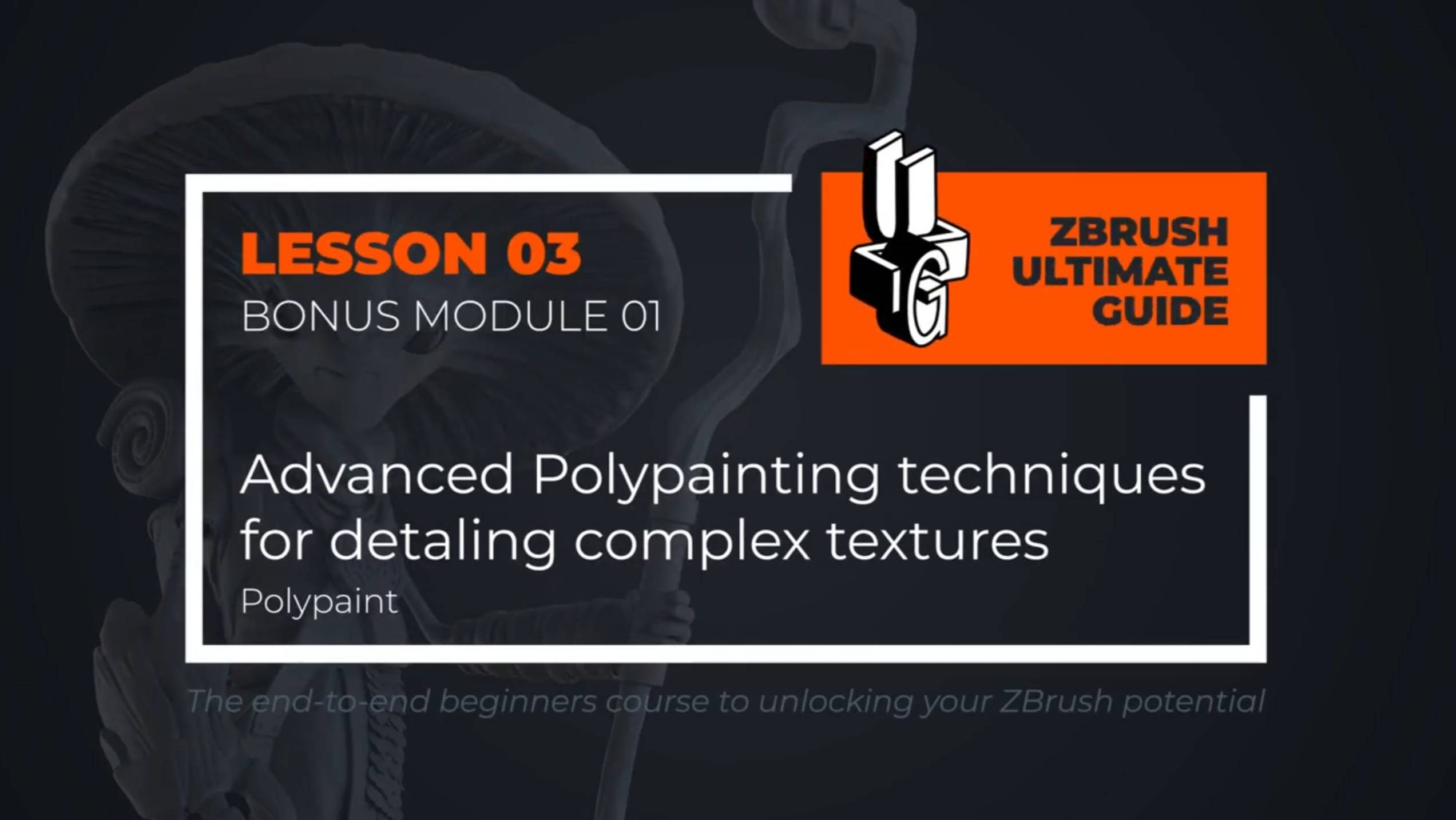 8-3 Advanced Polypainting techniques смотреть онлайн