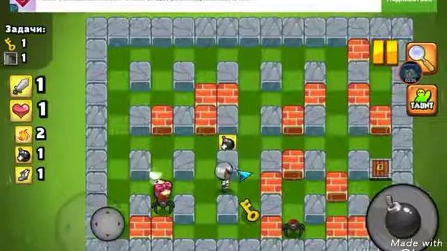 Bomber Friends#1:Орк, огонь, паук, скелет! Внимание! Видео без звука!