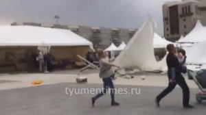 Ураган в Тюмени: фестиваль «Жара» на площади 400-летия Тюмени