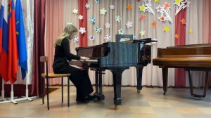 Путилова Виктория, ДШИ № 16 г. Белово, И.С. Бах - Инвенция трехголосная e-moll