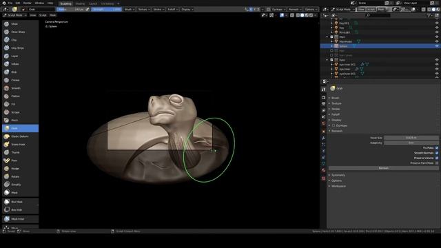 Sculpt January 2020 Day 25: Reptile смотреть онлайн