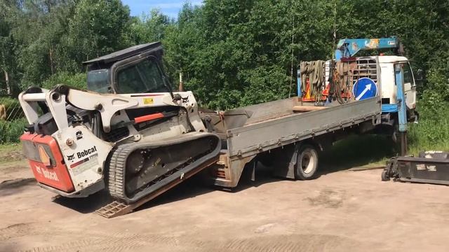 Погрузка бобкэта смотреть онлайн