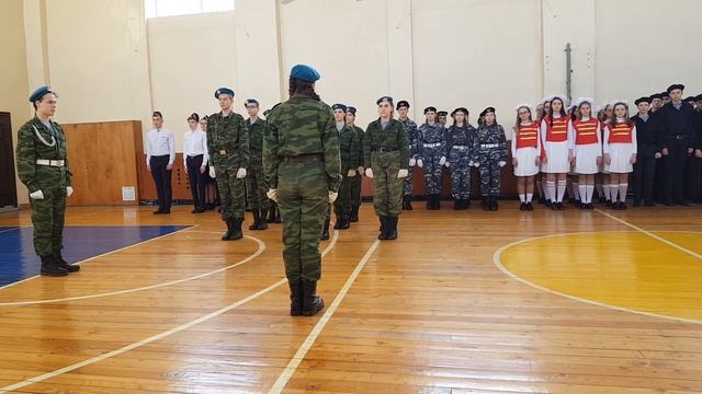 Смотр строя и песни, 2019. МБОУ "СОШ №1" г.Сусумана смотреть онлайн