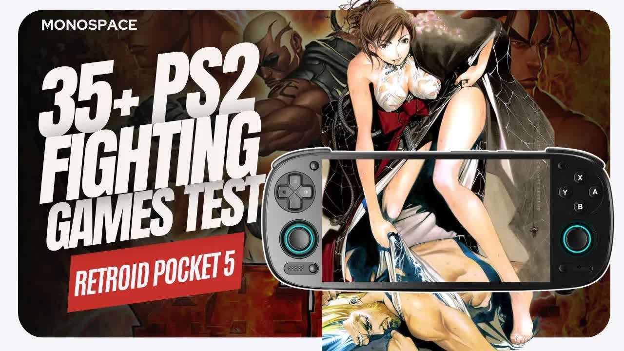 35+ файтинг игр с PS2 на Retroid Pocket 5 смотреть онлайн