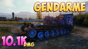 Gendarme - 5 Фрагов 10.1K Урона - Грозовой медведь! - Мир Танков