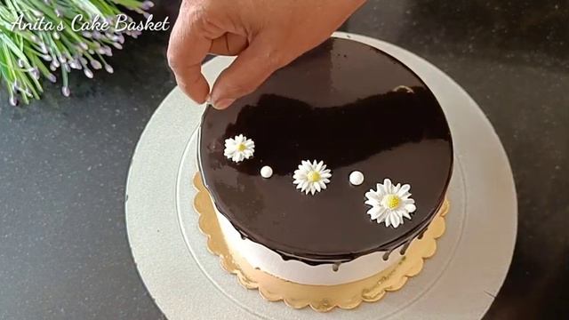 Chocolate cake decoration/Simple but beautiful cake design/Trending chocolate cake design/Chocolate смотреть онлайн