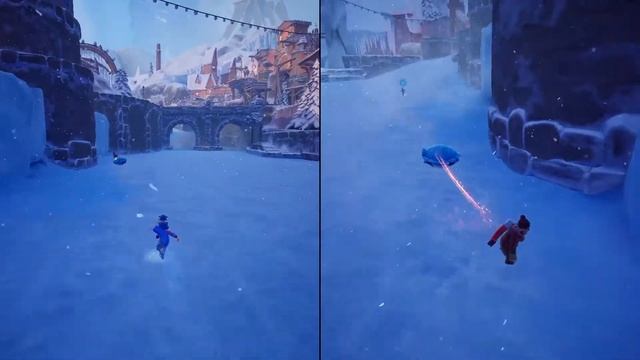 It Takes Two ПРОХОЖДЕНИЕ В КООПЕ ЧАСТЬ №10 - ЗИМНИЕ ЗАБАВЫ! | НА PC смотреть онлайн