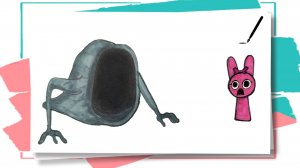 Рисуем Морского пожирателя_ Sea Eater и Спрунки