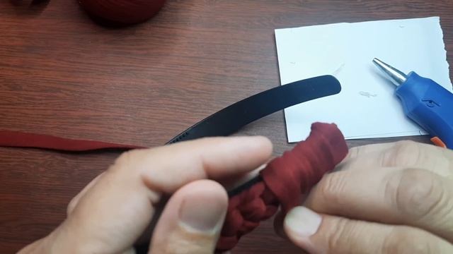 Шашқа арналған ободок./ Ободки для волос./ Трикотаж жібінен коючокпен тоқу./Қазақша МК./10 минутта. смотреть онлайн