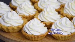 Их любят все 😍 Нежнейшие корзиночки со сливочным кремом