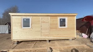 Дачный домик, бытовка 6 на 2,3 м.