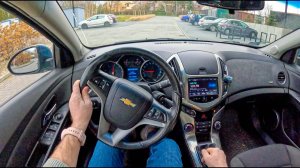 2013 CHEVROLET CRUZE 1.7D 130 HP - POV TEST DRIVE  Тест драйв авто от первого лица