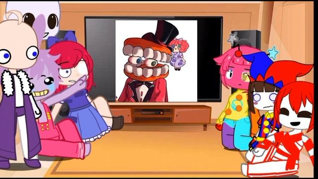 реакция //Удивительный цифровой цирк// 1 часть смотреть онлайн