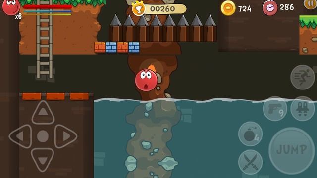 RED BALL 4 : Новая ИГРА ! КРАСНЫЙ ШАРИК ! прикол ! смотреть онлайн