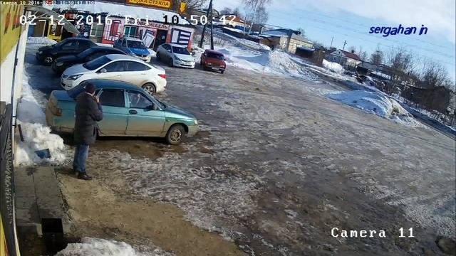 САМЫЙ ЛУЧШИЙ ПРИКОЛ.ПАРКОВКА ВАЗ 2107 смотреть онлайн