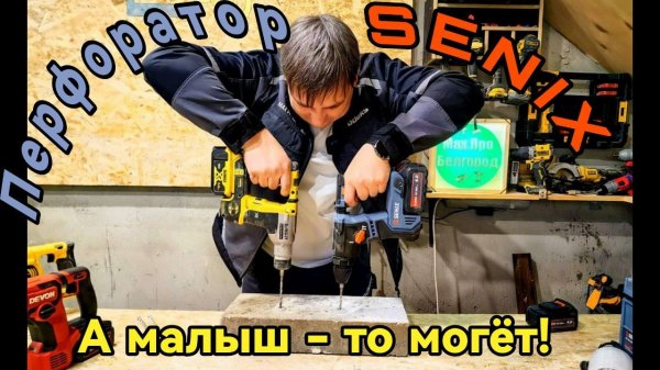 Аккумуляторный перфоратор SENIX PDRX2-M2-EU