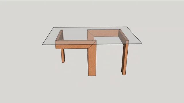 Столик в SketchUp смотреть онлайн