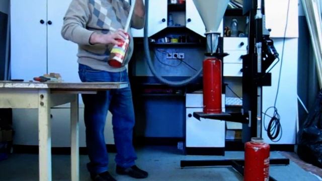 Зарядная станция Валерия -просеивание порошка