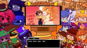 [🤠]Андертейл еллоу реагируют на |💛 ФАНАТСКОЕ ТВОРЧЕСТВО Undertale Yellow 💛| Гача Клуб |